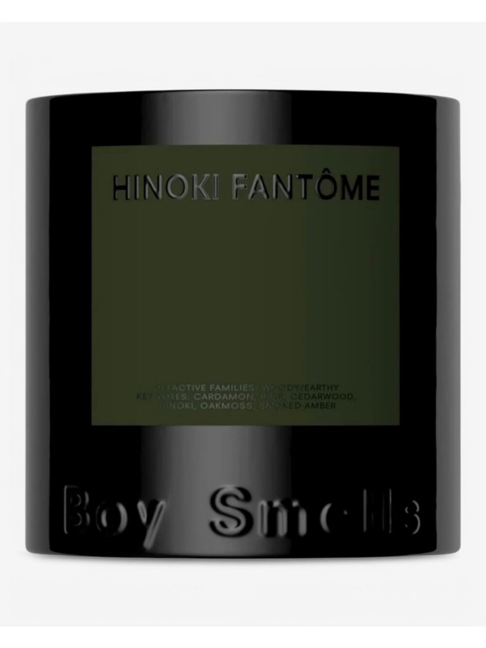 Aromatic Hinoki Fantôme Scented Candle - Soy & Coconut Wax Blend, Unisex